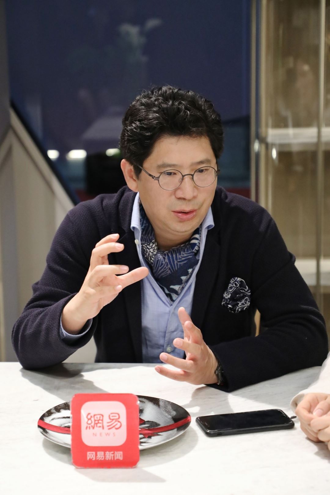 J&A杰恩设计董事长、总设计师姜峰先生接受媒体采访