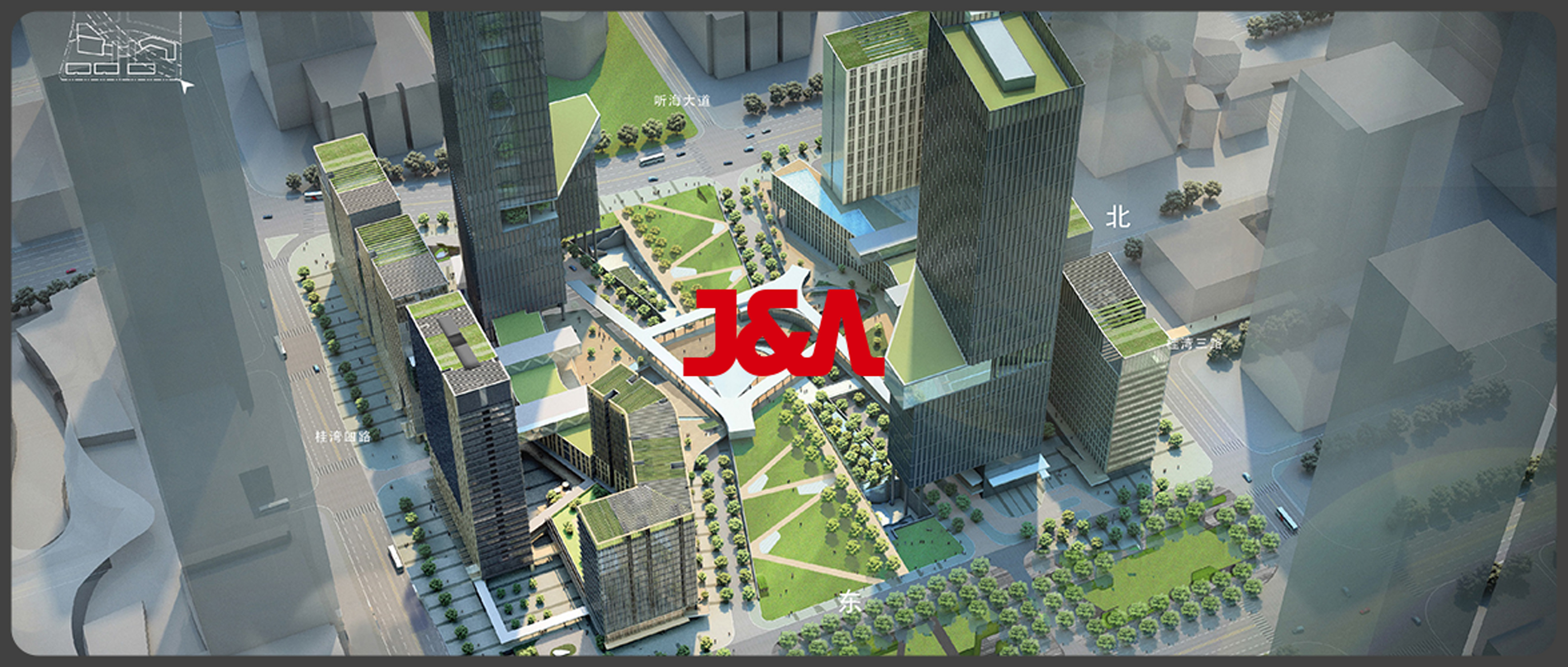 j&a中标粤港澳大湾区明星地标——深圳前海交易广场商业综合体