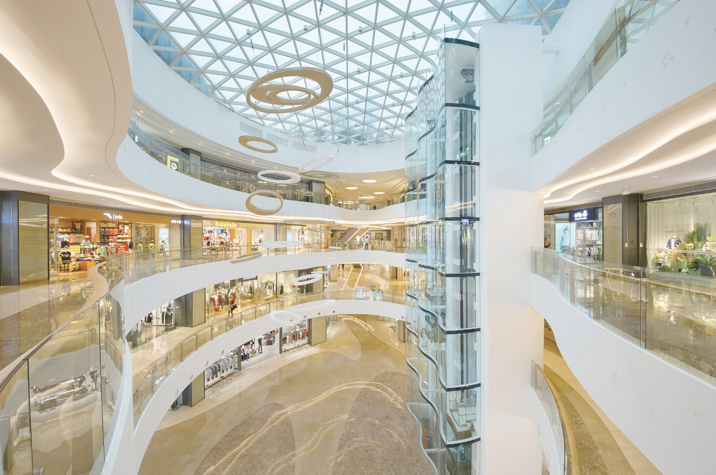 J&A杰恩设计购物中心设计项目-深圳中洲·π mall